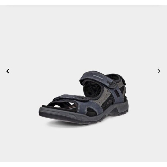 NEW ECCO MEN Eu 47 US 13 13.5 OFFROAD SANDAL SAND WATER MARINE BLUE